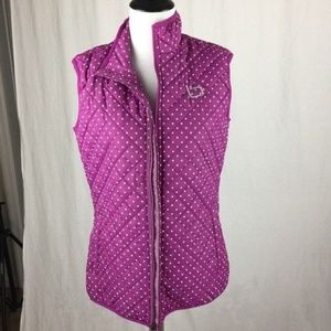 Long Ball Purple Vest Size S